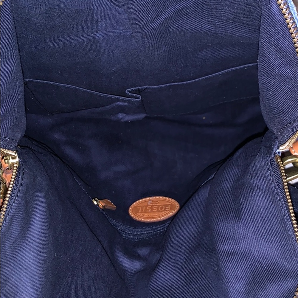 Fossil blue Taylor tote - Picture 4 of 8